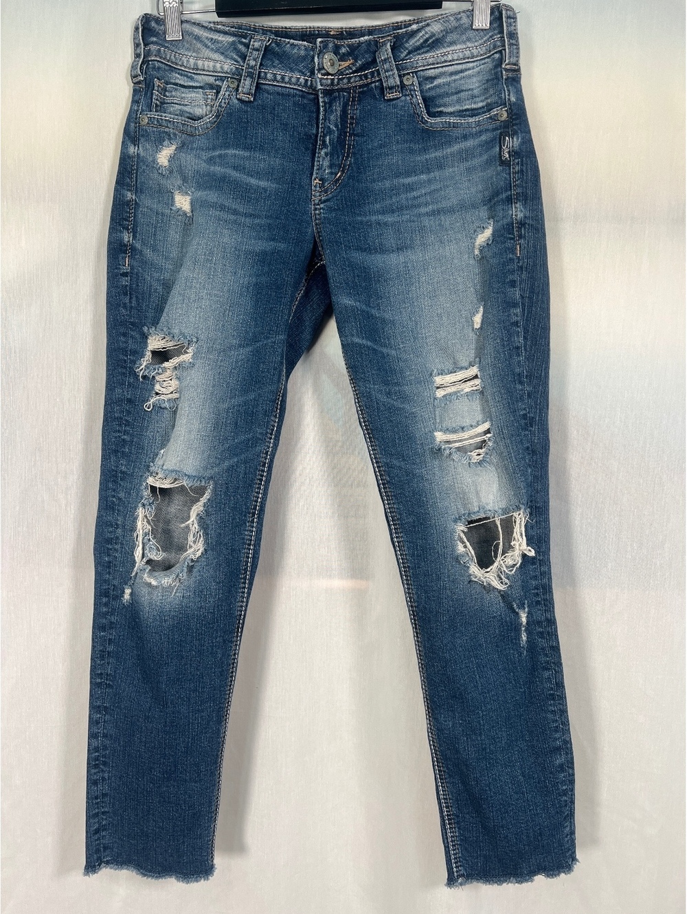 Silver Jeans Co. Suki Skinny Crop Jeans Women's Size 30